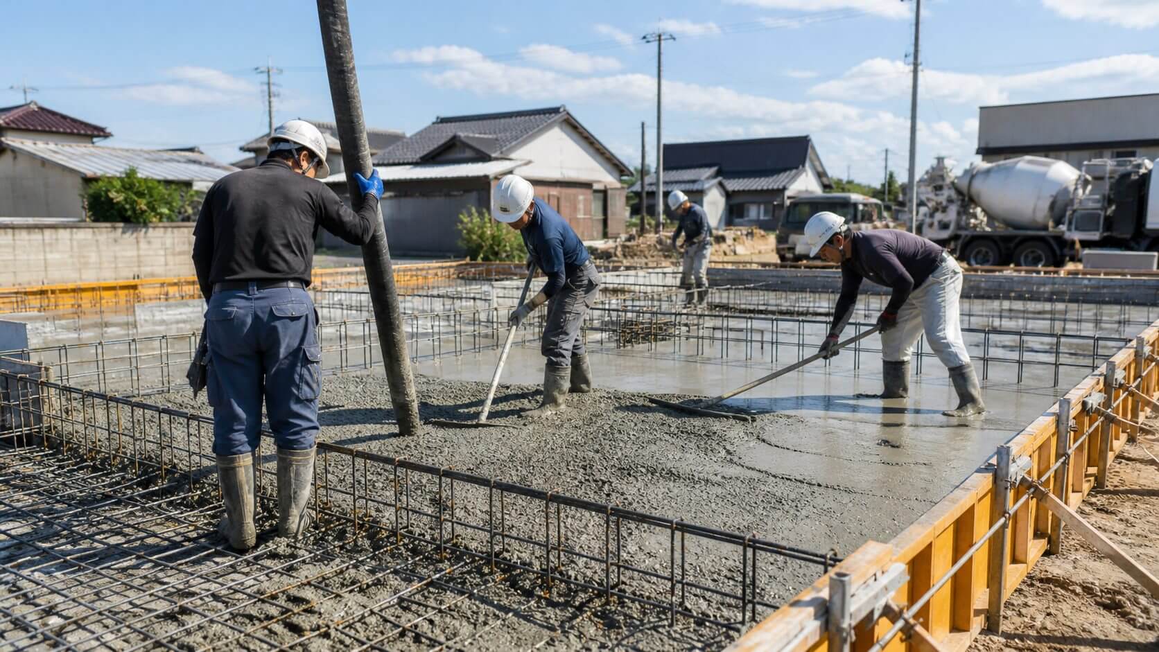 コンクリート打設